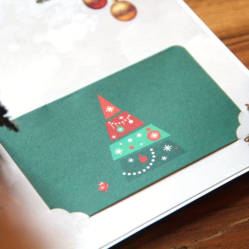 3D Christmas Greeting Card Handwritten Message Creative Gift