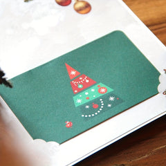3D Christmas Greeting Card Handwritten Message Creative Gift