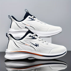 Men's Lace Up Sneakers Comfortable Non Slip Water Resistant