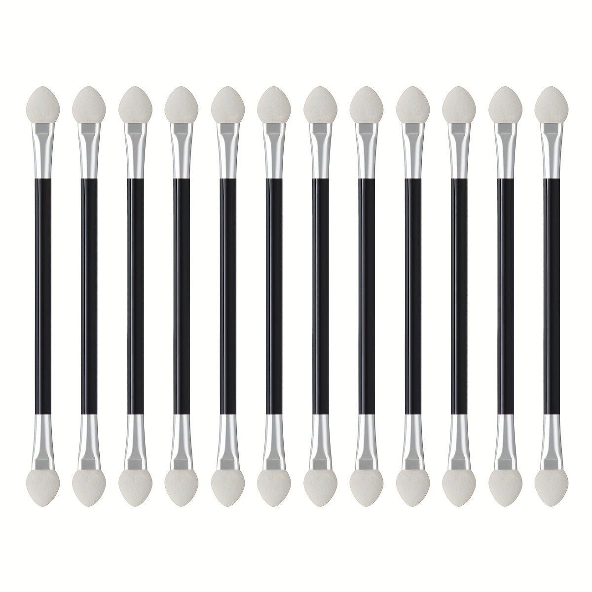 12pcs Dual Head Eyeshadow Brushes Makeup Applicator