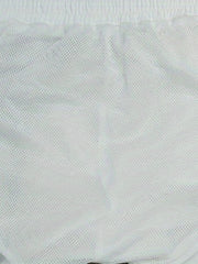 Men's Paisley Stripe Shorts Casual Solid Elastic Drawstring Shorts