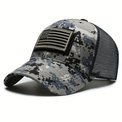 Unisex Camouflage Baseball Cap Adjustable Sunshade Outdoor Sport Hat