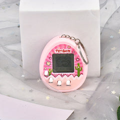 Electronic Pet Machine Handheld Game Pet Egg Virtual Rabbit Keychain