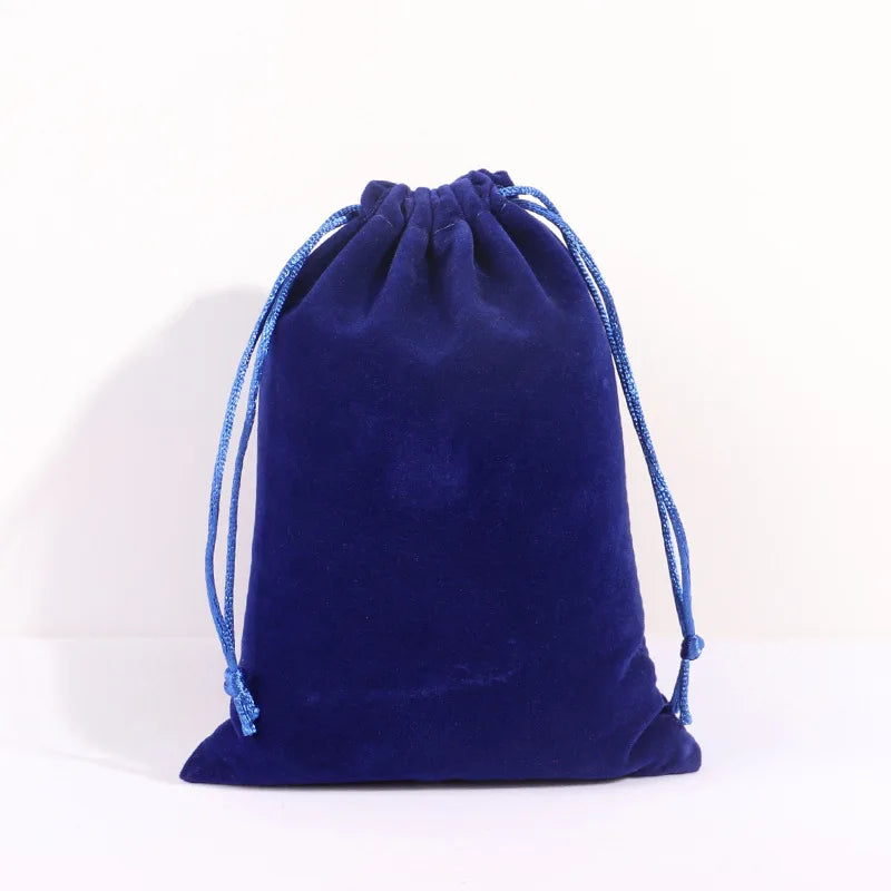 50pcs Velvet Jewelry Bag Gift Package Wedding Christmas Party Drawstring Pouch