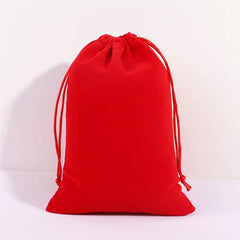 50pcs Velvet Jewelry Bag Gift Package Wedding Christmas Party Drawstring Pouch