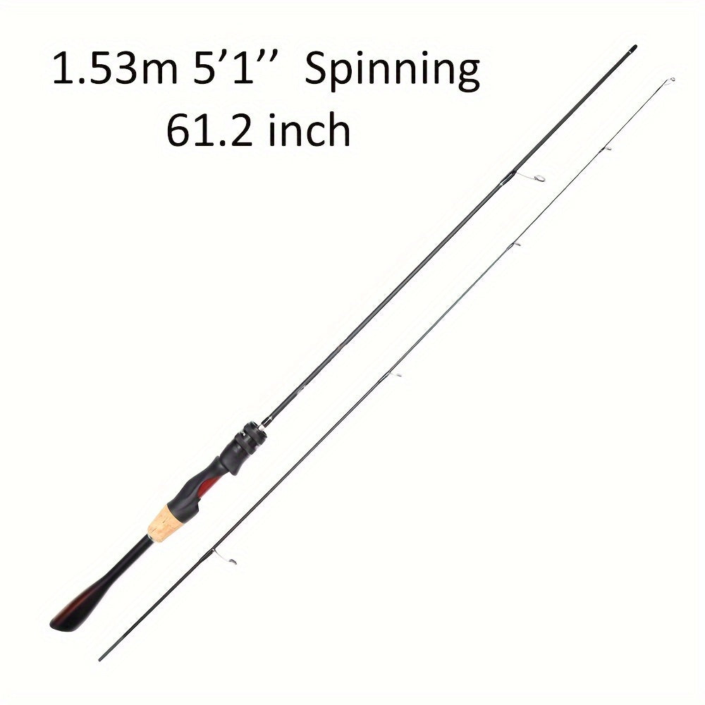 Crappie Panfish Pole Carbon Casting Fishing Rod