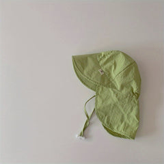 Sunscreen Shawl Baby Hat for Delicate Skin