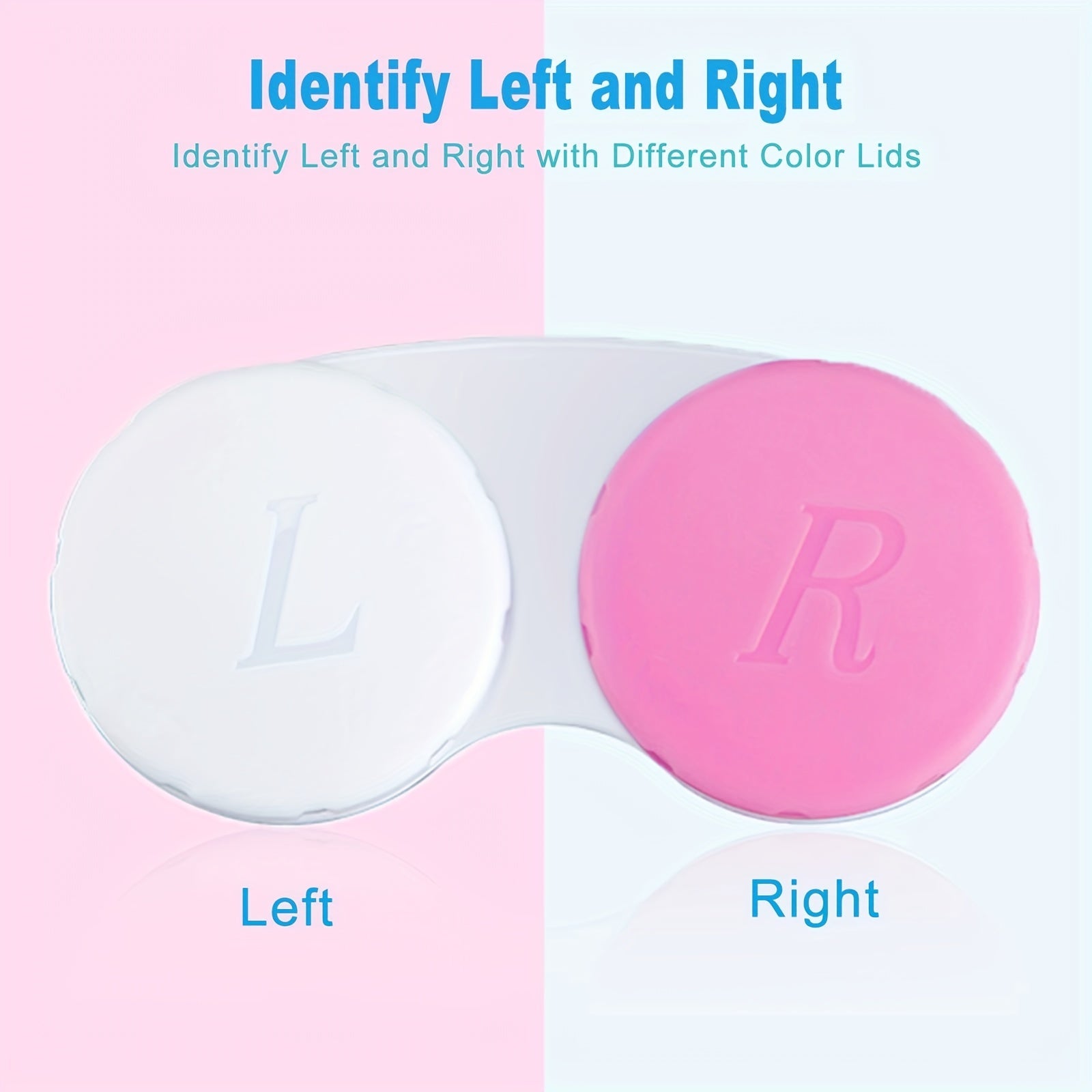 3pcs Lens Case Box Holder Container Mini Lens Storage Kit