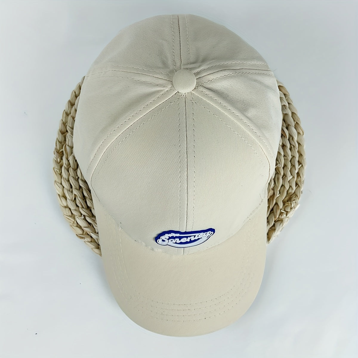 Label Decor Baseball Cap Solid Casual Couple Dad Hats Unisex Adjustable Sun Hats