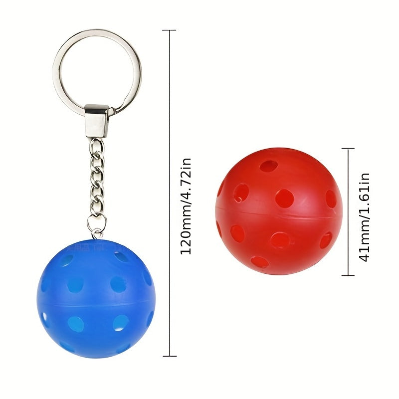 Pickleball Keychain Pendant Bag Car Ornament
