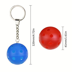 Pickleball Keychain Pendant Bag Car Ornament