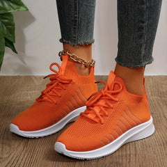 Women's Lightweight Shockproof Running Shoes Low Top Sneakers