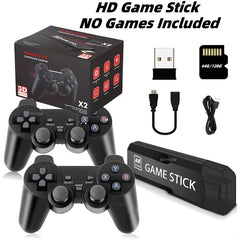 K8 Video Game Console 128G 64G Player Console Wireless Controller TV Game Stick