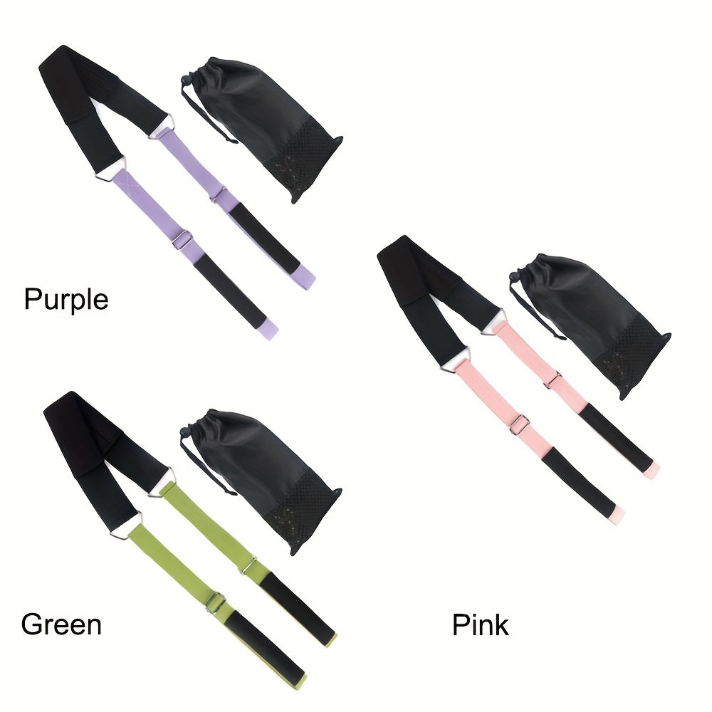 Yoga Stretching Strap Leg Stretcher Elastic Band For Exercising