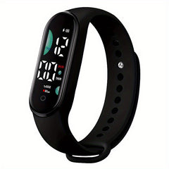 LED Electronic Watch Students Sports Bracelet Watch