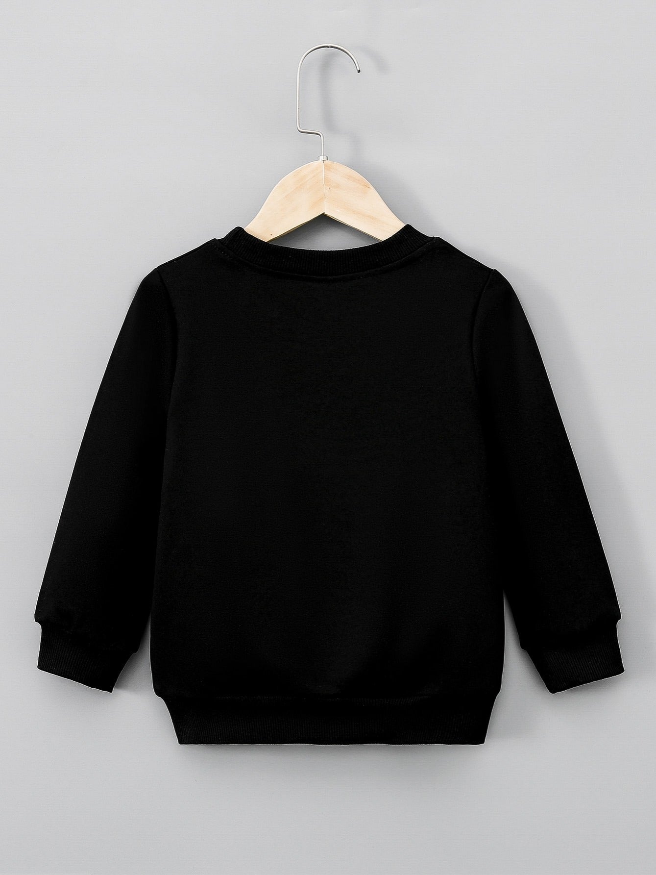 Boys Reflective Long Sleeve Sweatshirt, Spring/Autumn Casual Kids Clothes