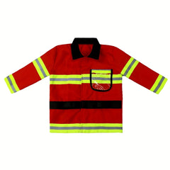 Kids Halloween Firefighter Costume Professional Performance Clothes
