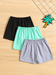 Baby Boy's Casual Shorts 3pcs Outfit