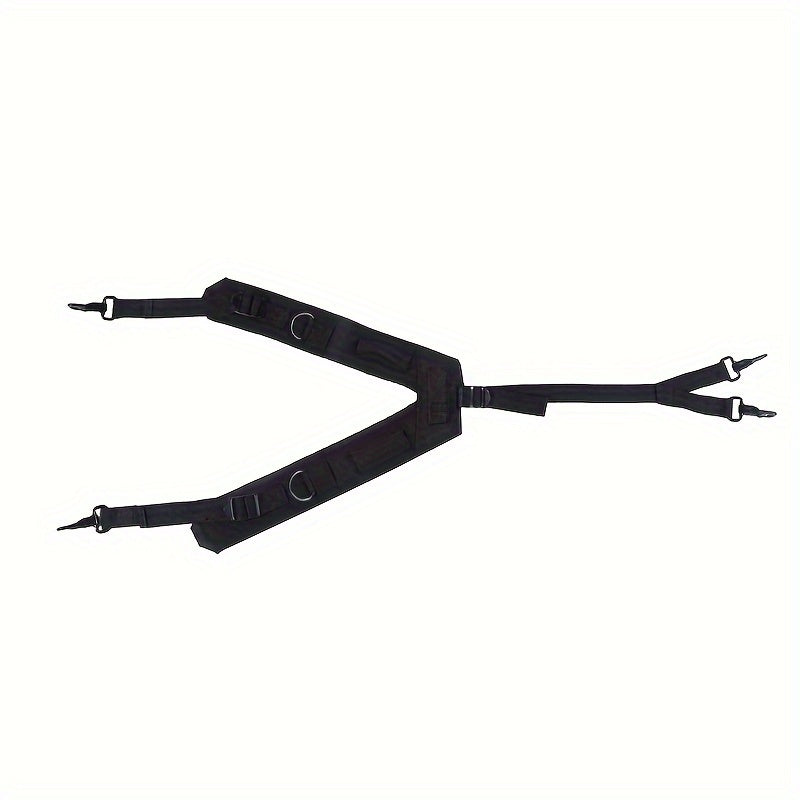 1pc Outdoor Belt with Double Shoulder Harness Chest Belt