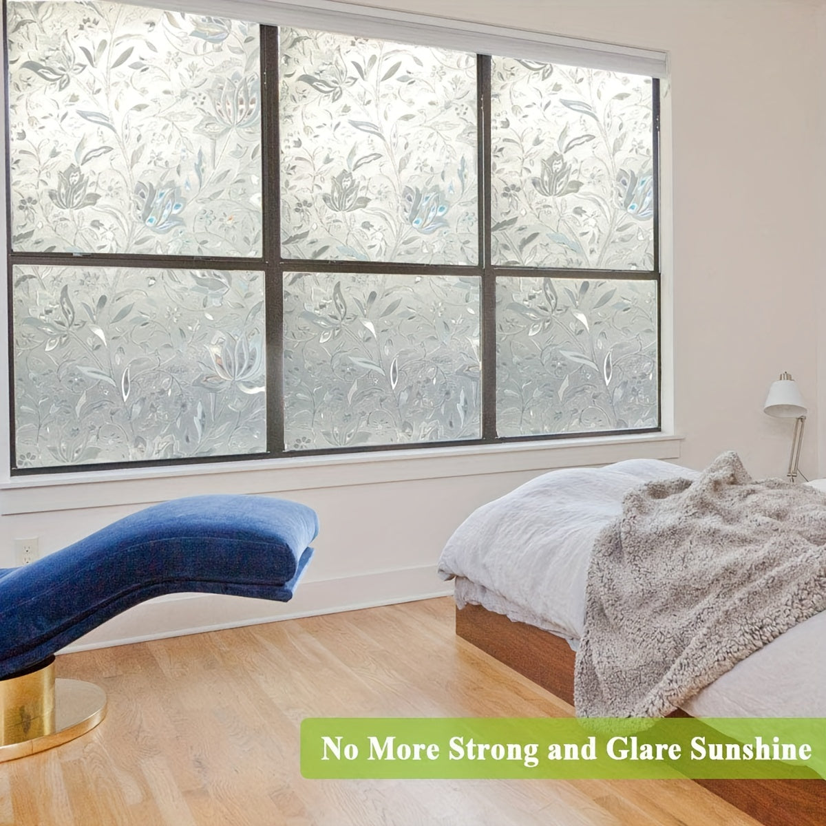 Tulip Glass Window Sticker Privacy Film Frosted Vinyl Covering