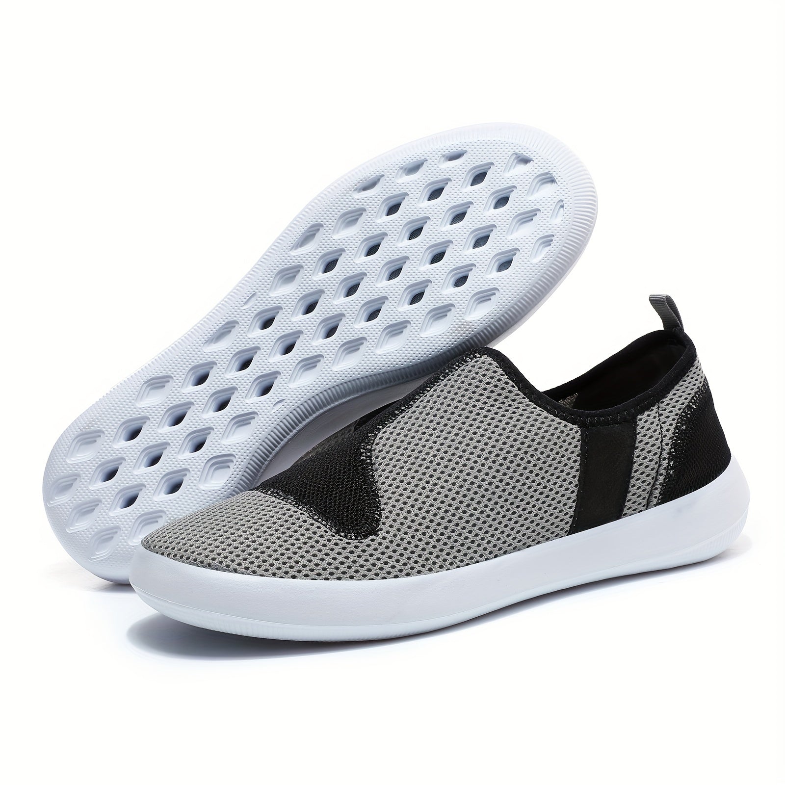 Men's Breathable Slip On Mesh Outdoor Walking Shoes