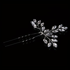 Crystal Hair Pins U-shaped Hairpin Wedding Hair Accessories