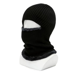 Full Face Knitted Balaclava Face Mask Winter Fleece Lined Ski Mask