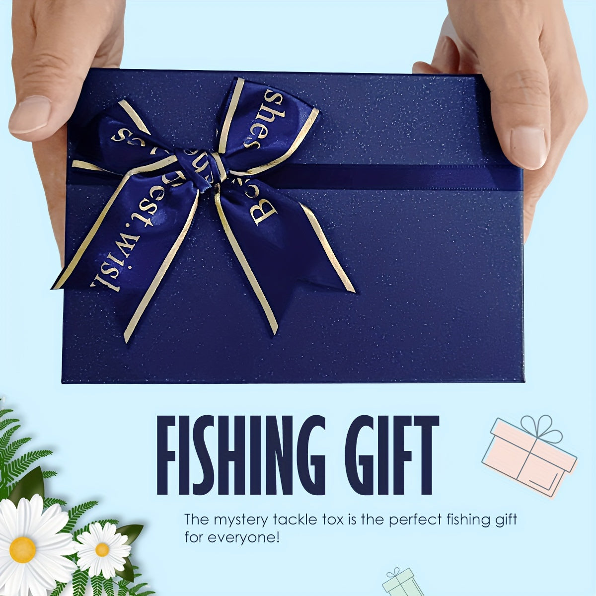 Fishing Kit Mystery Tackle Box Perfect Gift for Father's Day