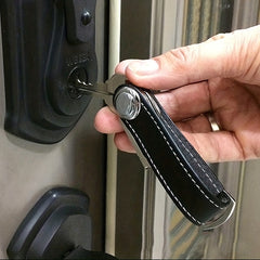 Car Key Pouch Bag Case Wallet Holder Chain Key Wallet Ring
