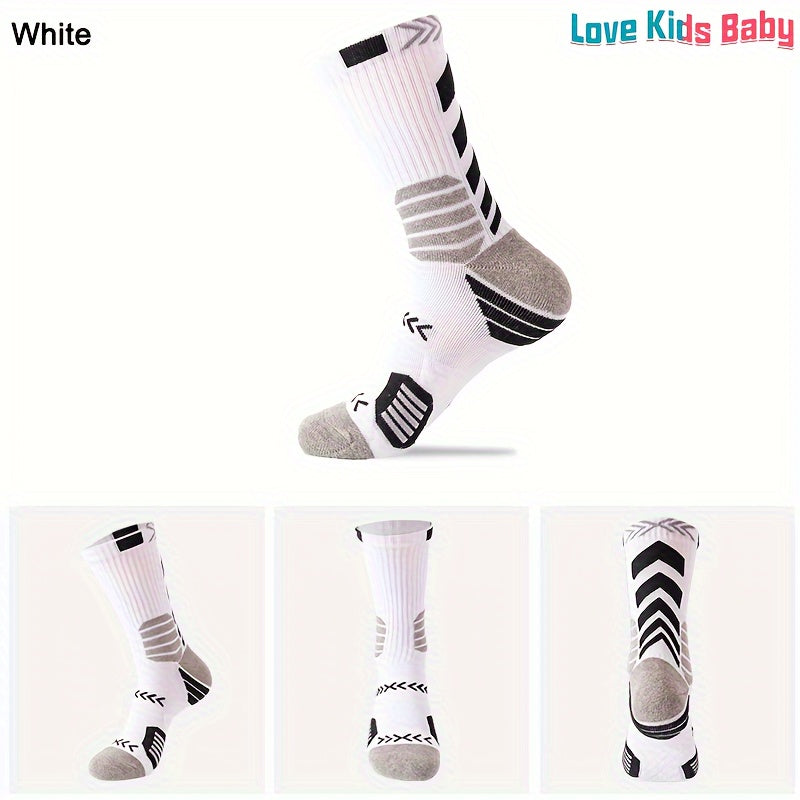 Short & Long Basketball Socks - Sweat Absorbent & Breathable Sports Socks