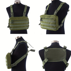 Outdoor Sports Chest Bag Mesh Breathable Chest Bag