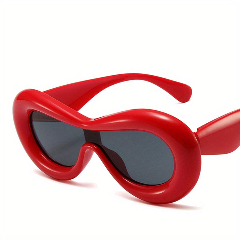 Y2K Oval Sunglasses Cat Eye Candy Shades