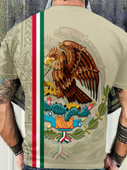 Mexican Theme 3D Digital Pattern Print Men's Graphic T shirt