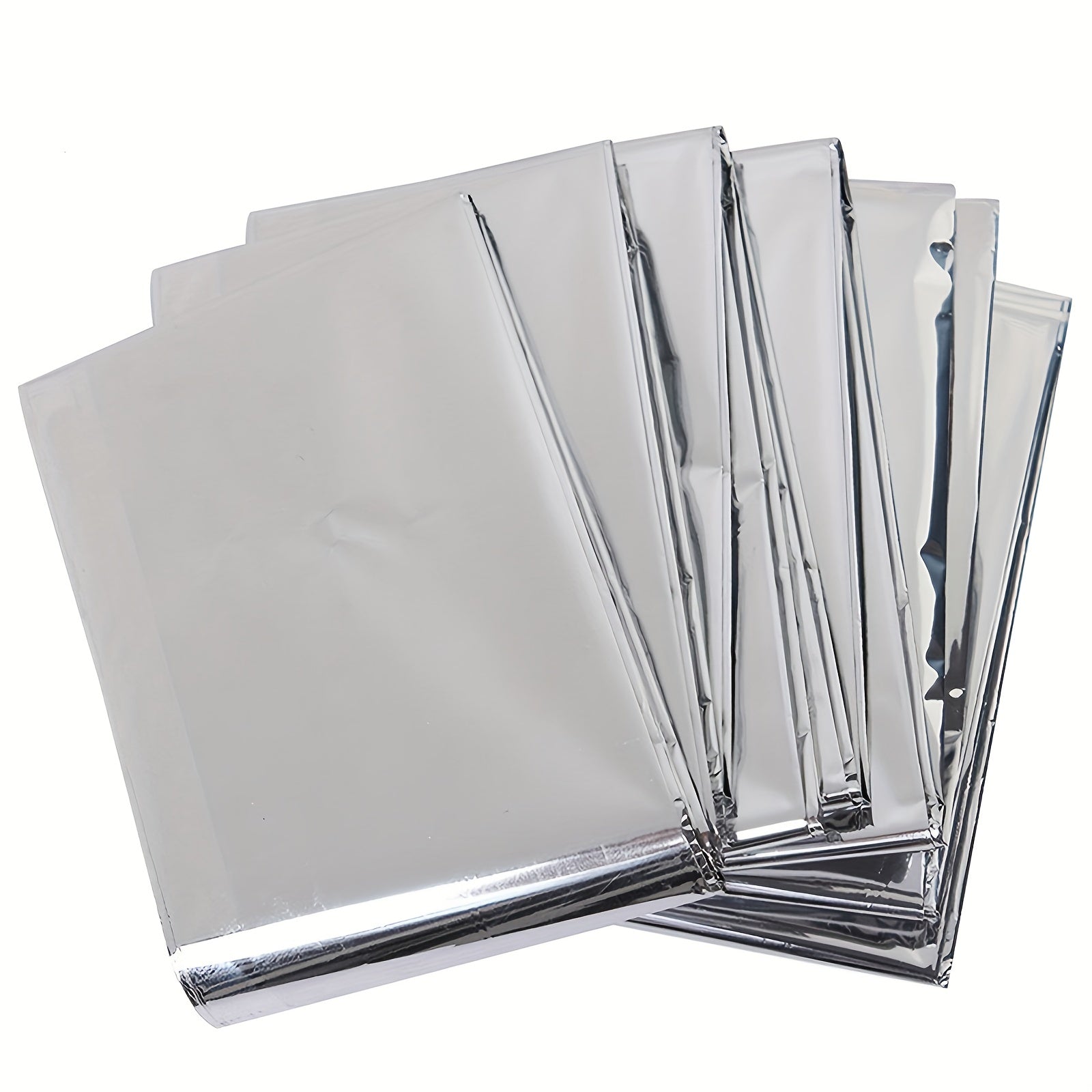 10pcs Emergency Mylar Thermal Blankets Waterproof Natural Disasters