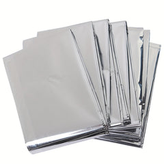 10pcs Emergency Mylar Thermal Blankets Waterproof Natural Disasters