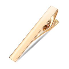 Silver Tie Bar Set For Regular Ties - 4pcs Tie Clips For Men