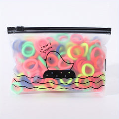 100pcs High Elastic Hair Ties - Perfect Gift for Girls