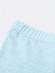 Girls Knitted Flower Leggings Soft Cotton Spring Autumn Trousers