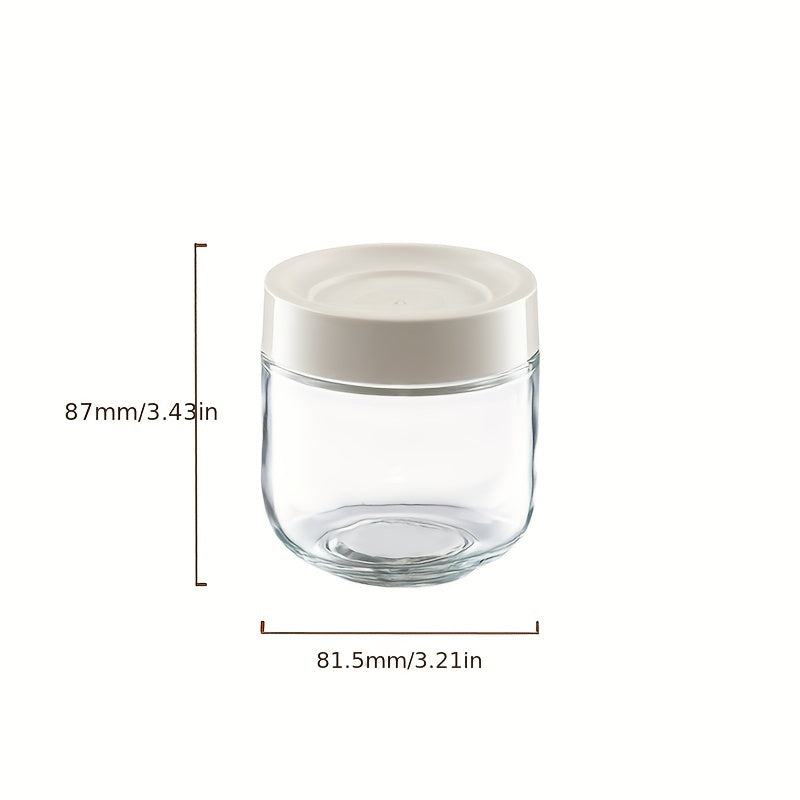 Glass Sealed Food Storage Jar with Easy Open Lid