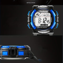 Outdoor Multifunctional Glow Digital Students Wrist Watch Sports Watch