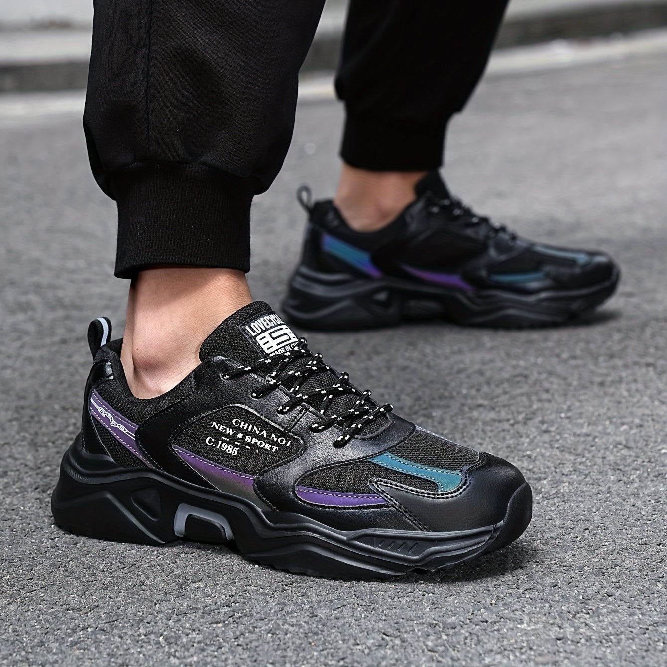 Men's Lightweight Athletic Shoes for Running Gym Sneakers