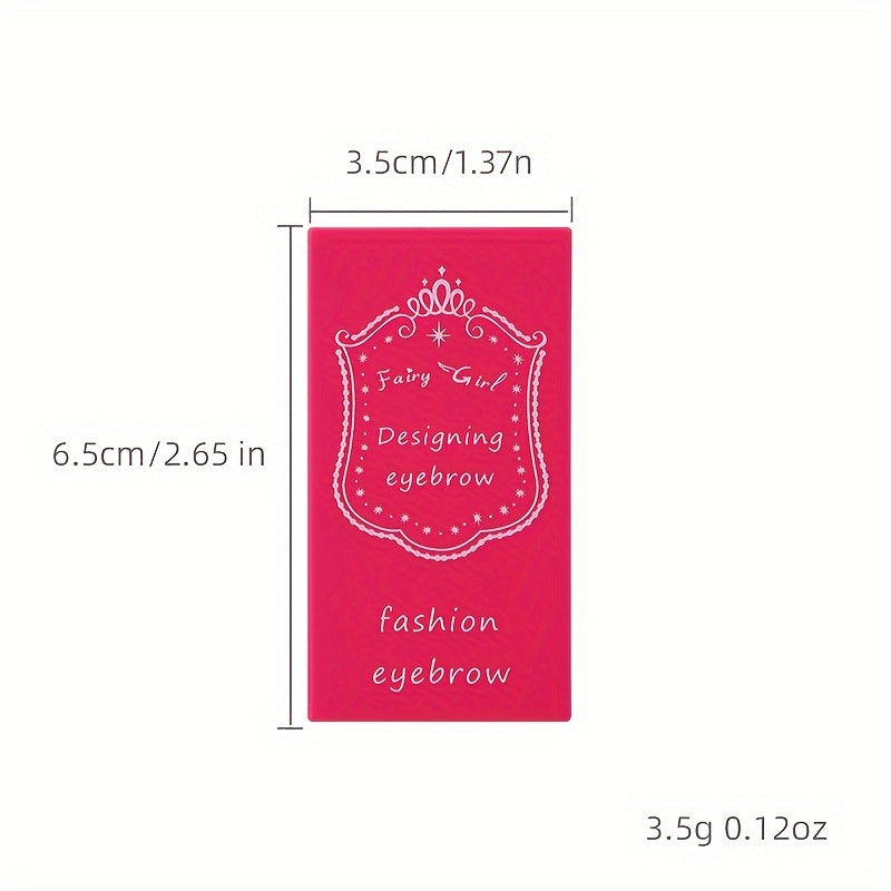 Eyebrow Stamp Stencils Kit One-Step Brows Powder Makeup Seal Eyebrow Powder