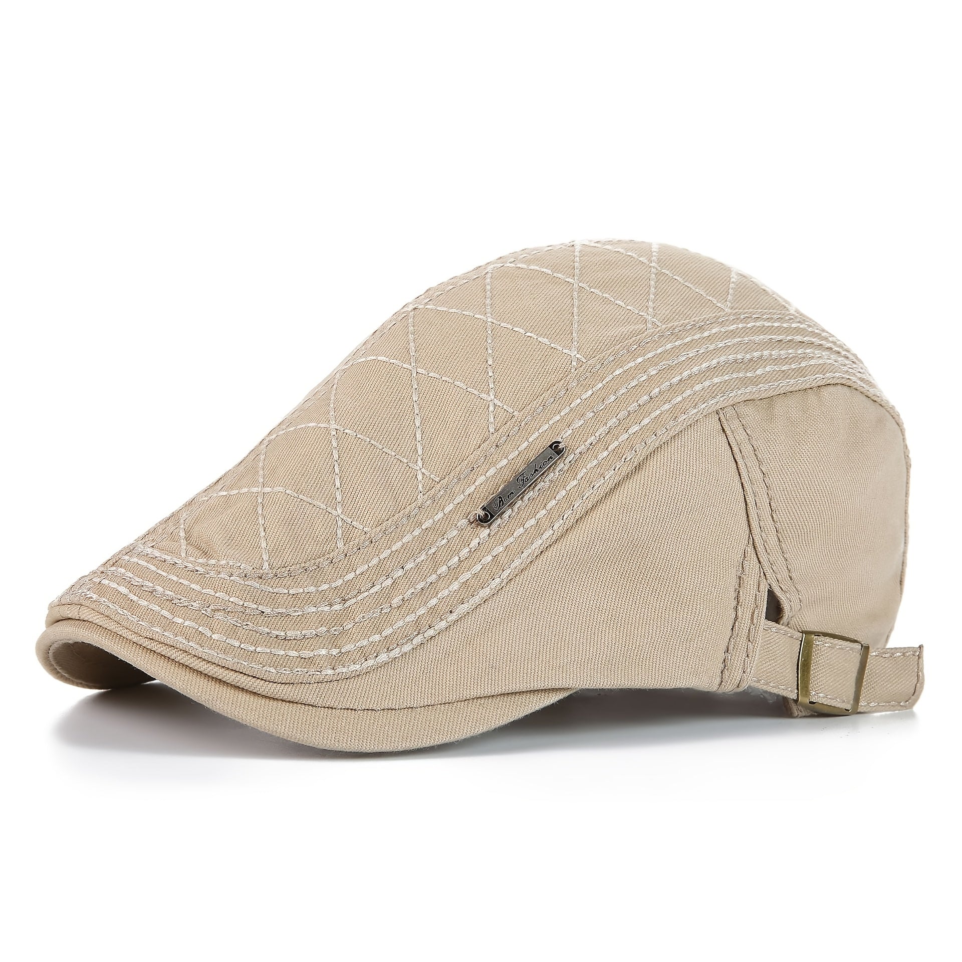 Winter Men's British Iron Letter Beret Casual Outdoor Breathable