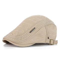 Winter Men's British Iron Letter Beret Casual Outdoor Breathable