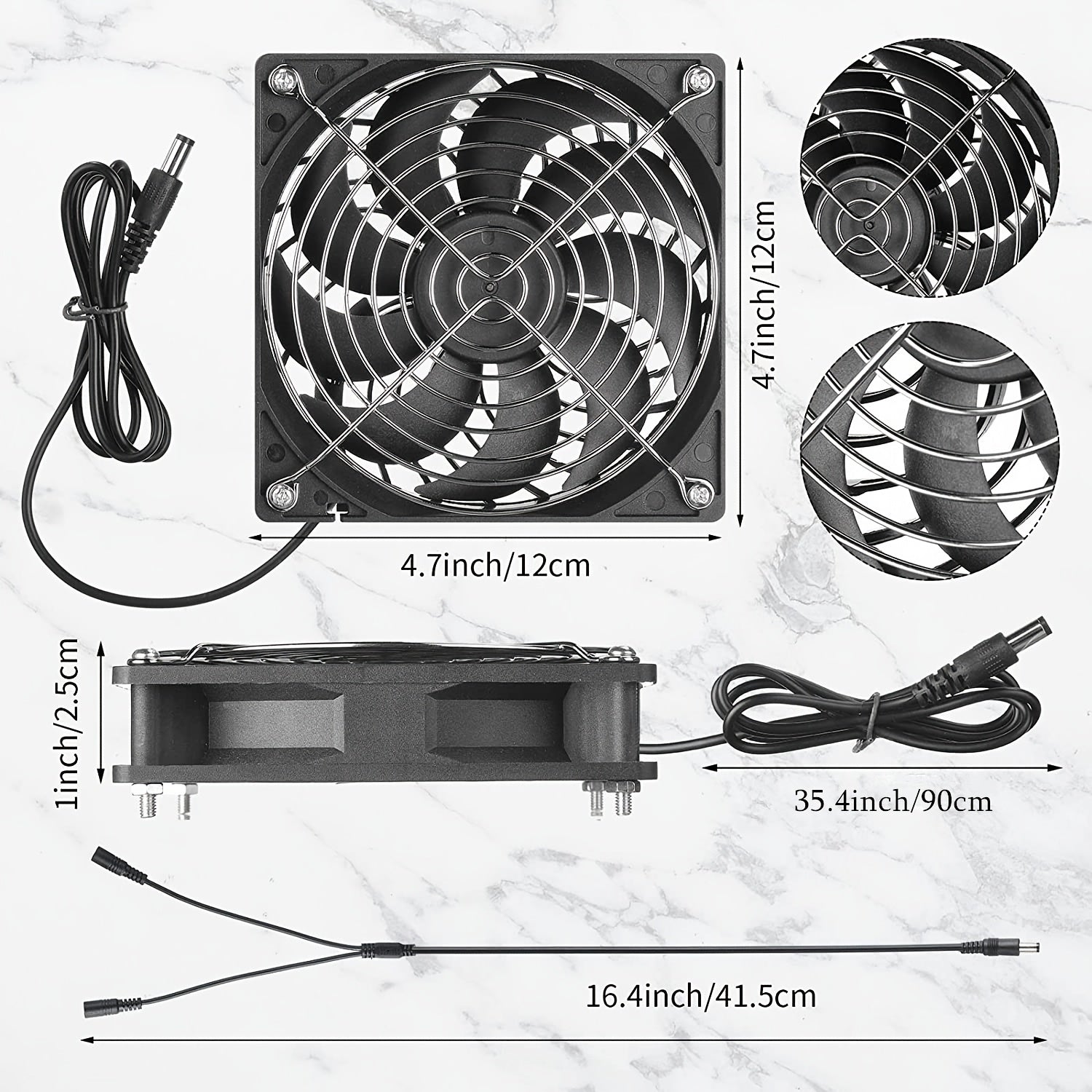 10W 12V Solar Panel Dual Fans Kit Portable Ventilation Fan Outdoor Waterproof