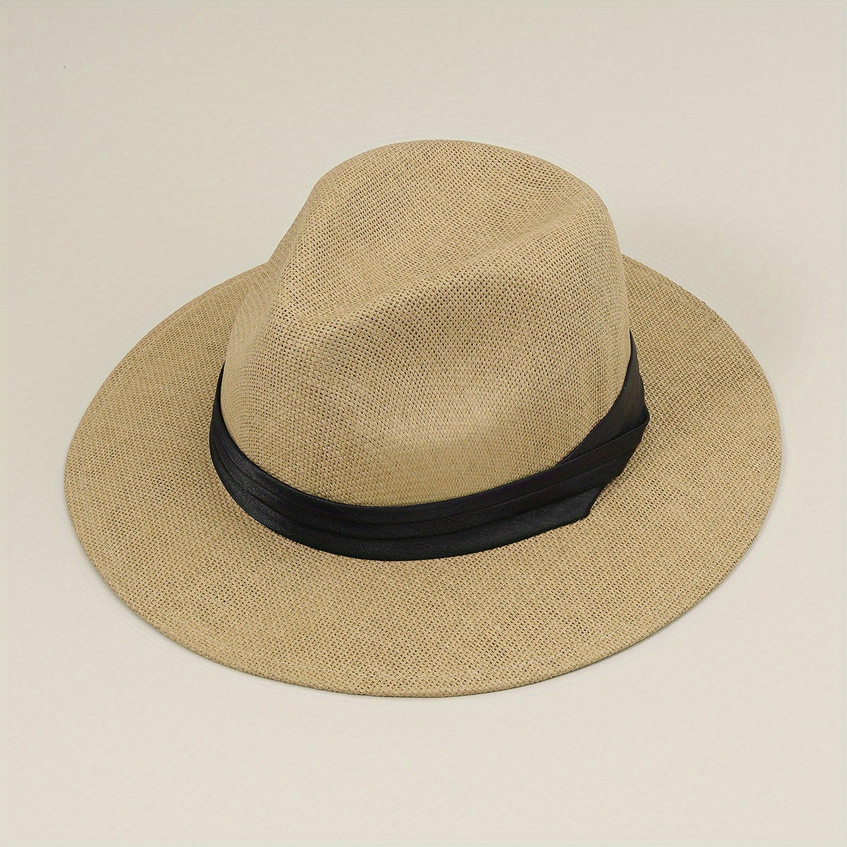 Men's Outdoor Seaside Sunscreen Jazz Straw Hat Beach Hat