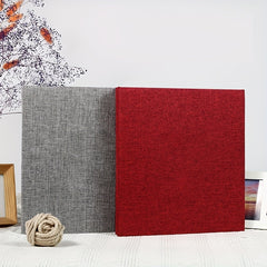 Linen Cover 25.4 cm Adhesive Photo Album 20 Pages