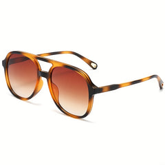 Retro Square Polarized Aviator Sunglasses 70s Vintage Sun Glasses
