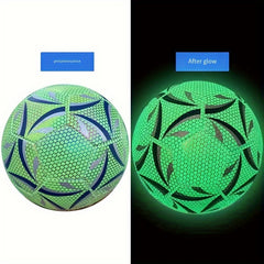 Glowing Reflective Football Size 5