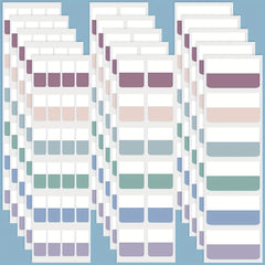 420 Pcs Sticky Index Tabs Self Adhesive Flag Tabs Writable Repositionable